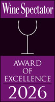 Wine Spectator, Best of Award of Excellence 2026 logo